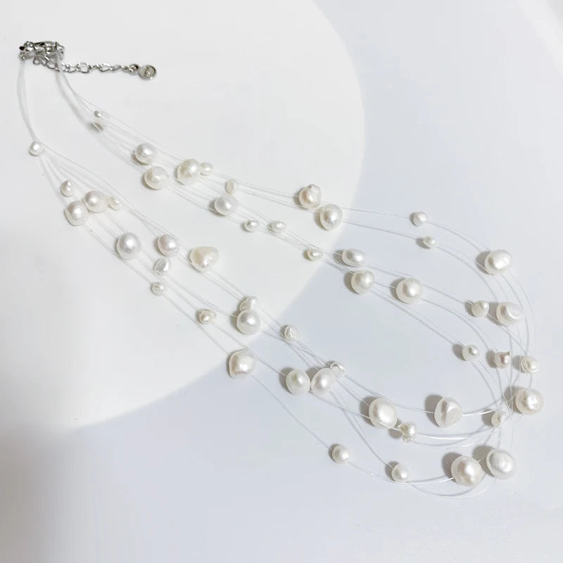 Baroque Pearl Necklace for Women